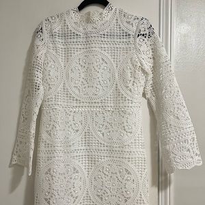 Red dress boutique, white, size medium, worn once for engagement